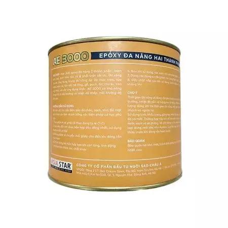 Keo Dán Đá AE3000 – Hai Thành Phần, Cặp 2kg, Gắn Đá Chuyên Nghiệp - Ảnh 3