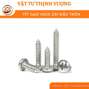 phân loại vít gạo inox 201