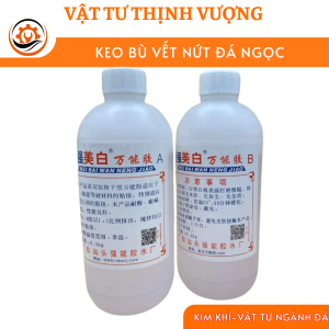 keo bù vết nứt đá ngọc không lộ mối