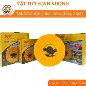 Thước Dây Cuộn Cao Cấp – Nhiều Size 10m, 20m, 30m, 50m – Dùng Xây Dựng & Cơ Khí