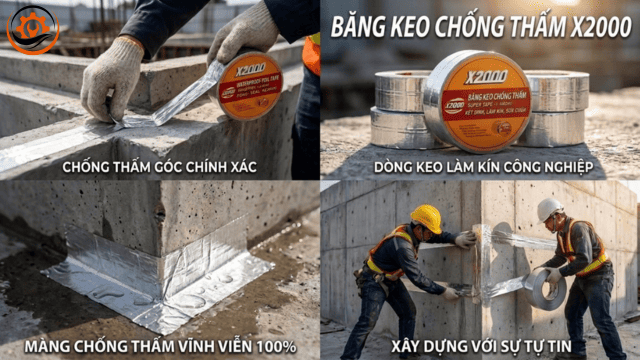 băng keo chống thấm x2000
