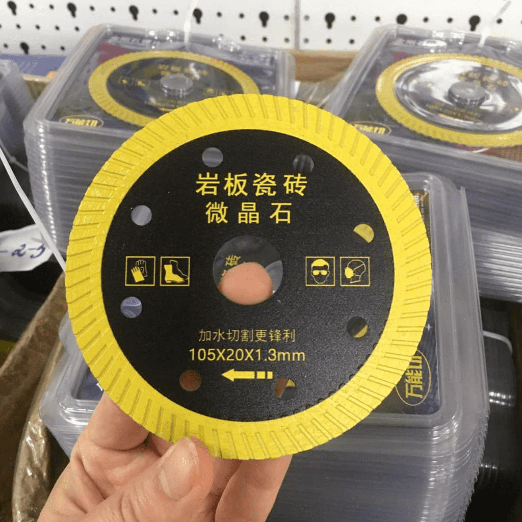 Lưỡi Cắt Gạch – Lưỡi Cắt Đá Nung Kết Phi 105 (1 Tấc) – Chất Lượng Cao, Bền Lâu, Cắt Nhanh Chính Xác - Ảnh 2