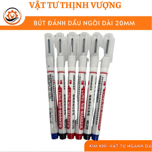 Combo Bút Đánh Dấu Ngòi Dài 6