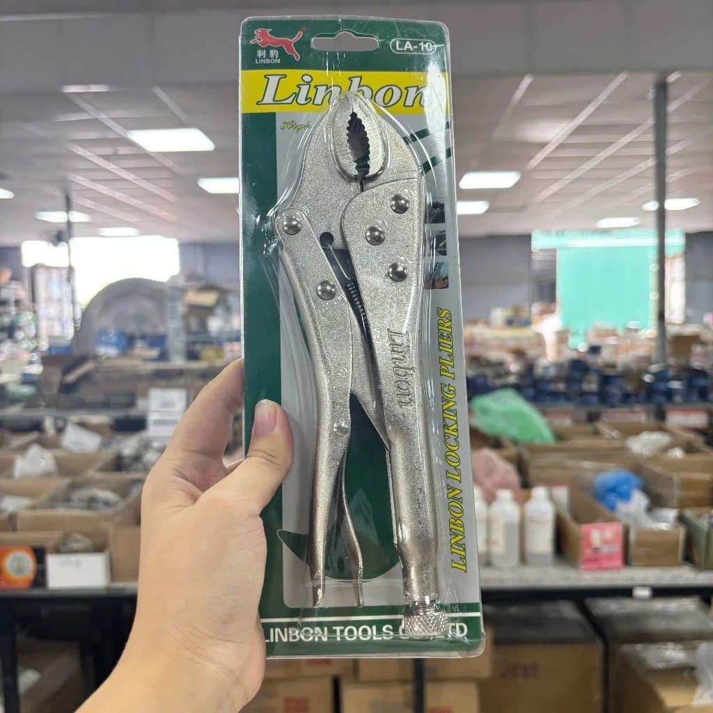 Kìm Bấm Chết 25cm Mỏ Cong – Kìm Mỏ Kẹp Đa Năng – Dụng Cụ Sửa Chữa Cơ Khí - Ảnh 4