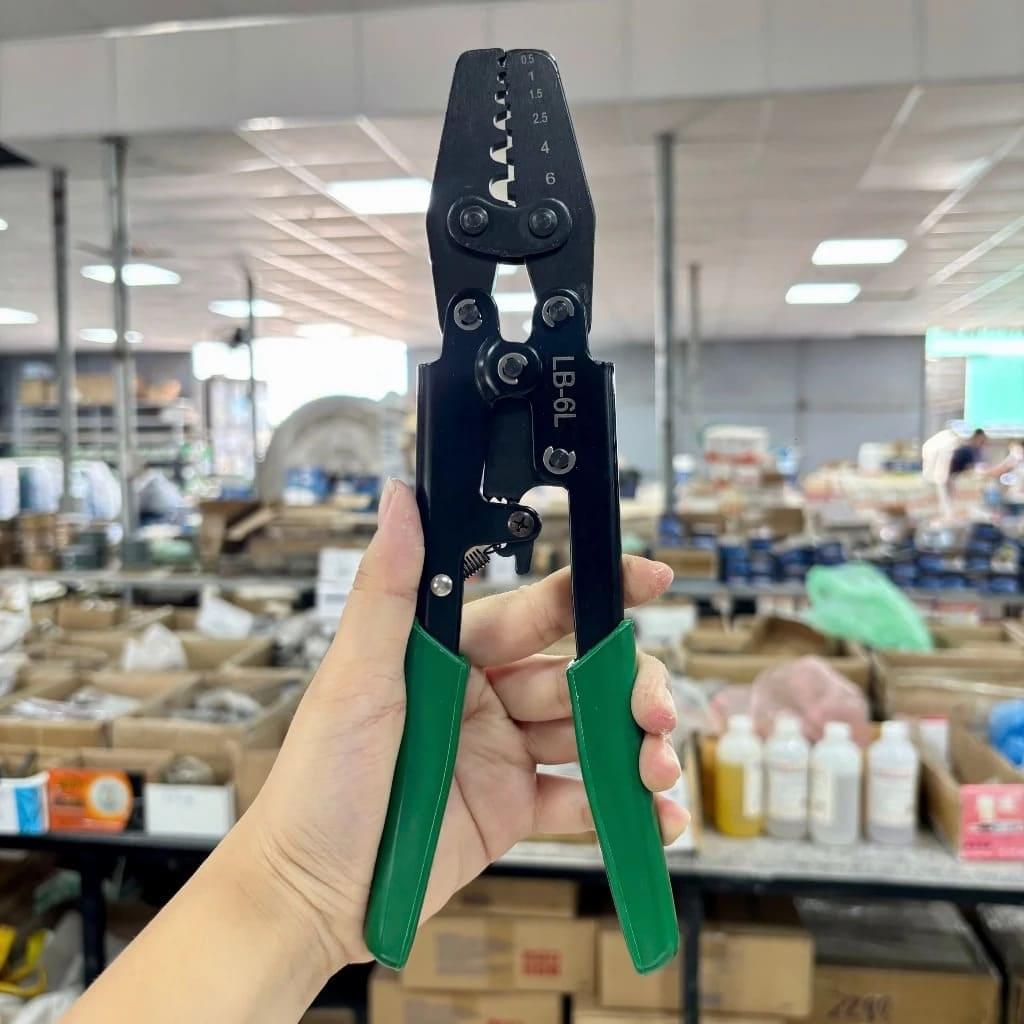 Kìm Bấm Cos 20cm Đa Năng Bấm Đầu Cốt Cắt Tuốt Dây Điện Chuyên Dụng - Ảnh 3