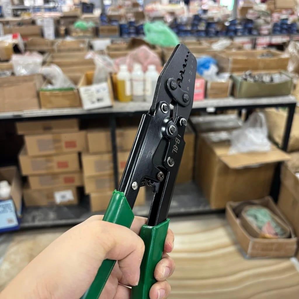 Kìm Bấm Cos 20cm Đa Năng Bấm Đầu Cốt Cắt Tuốt Dây Điện Chuyên Dụng - Ảnh 2